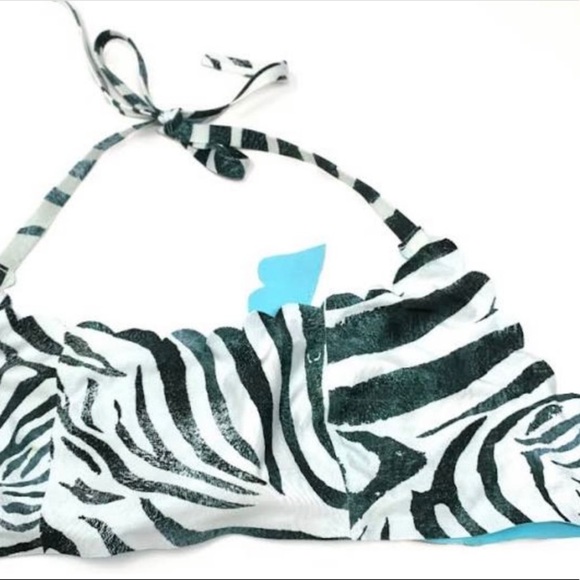 NWOT $82 PILYQ Tanzania Reversible Bikini Top - Picture 2 of 6